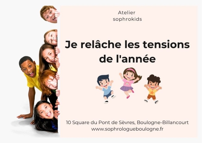 Atelier enfant - Je relâche les tensions de l'année