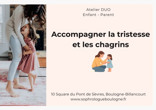 Atelier parent-enfant - Accompagner la tristesse et les chagrins
