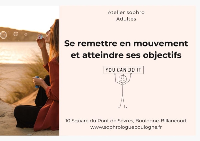Atelier adulte - Se remettre en mouvement et atteindre ses objectifs
