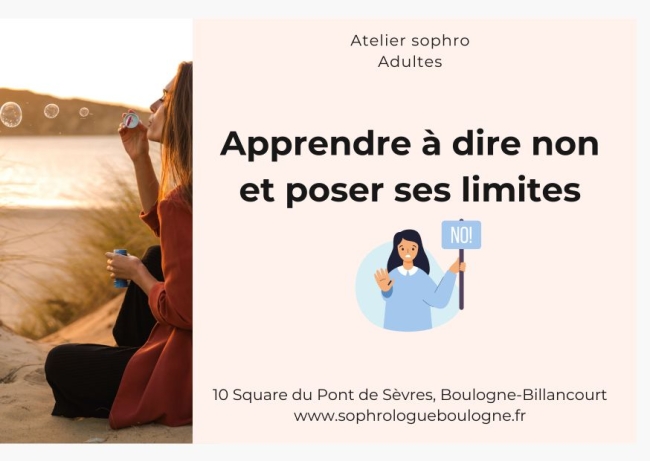Atelier adulte - Apprendre à dire non et poser ses limites